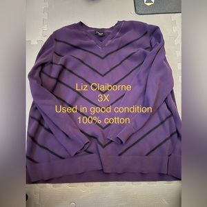 Liz Claiborne sweater 3X